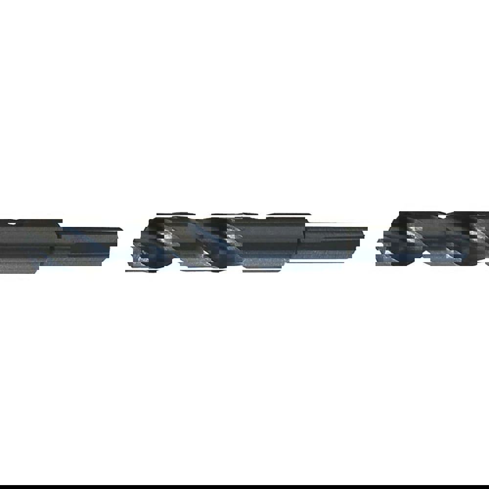 Reduced Shank Drill Bit: 39/64'' Dia, 1/2'' Shank Dia, 118 0, High Speed Steel